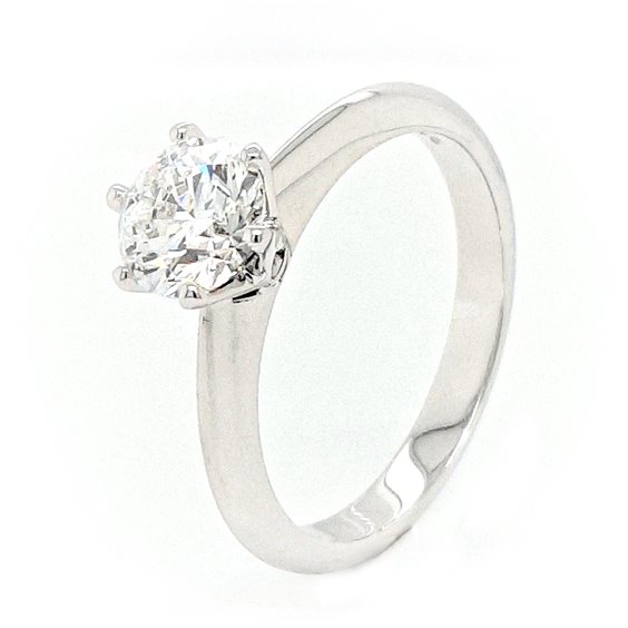 Anello Pavanati Gioielli Donna in Oro bianco Diamante 0.33 Ct SOL.DSI1 0,33TR.EX EUR1800 GIA 724 - SOL.DSI1 0,33TR.EX EUR1800 GIA 724